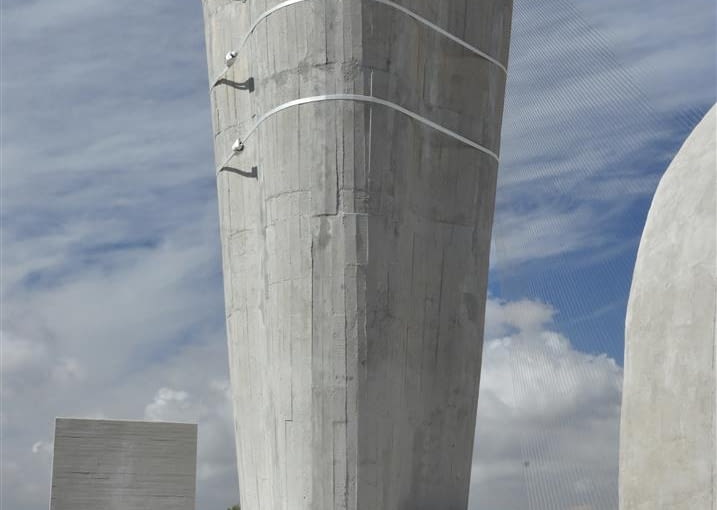 Jednostka Marsylska, proj. Le Corbusier - północny komin wentylacyjny