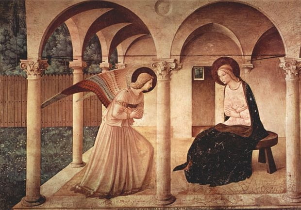 Fra Angelico - Zwiastowanie Fra Angelico - Zwiastowanie