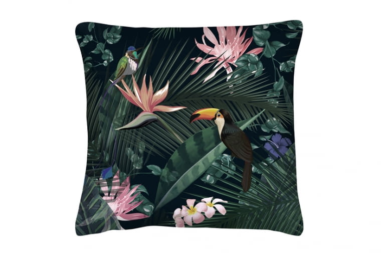 Poszewka welurowa ciemnozielona LAURIEL LOBNA 45x45 cm 26,90 zł