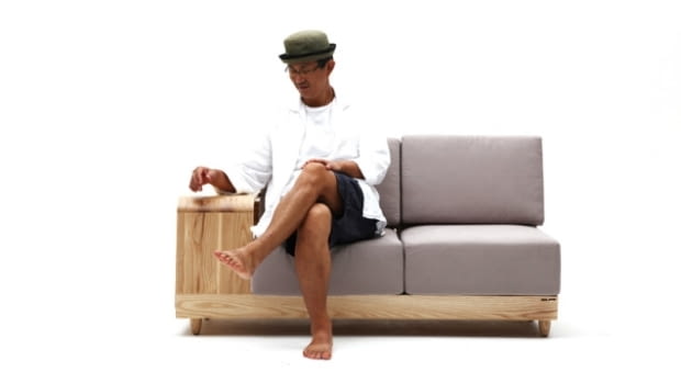 Pies i Pan- wspólna sofa legowisko dla psa, sofa, design dla zwierząt,