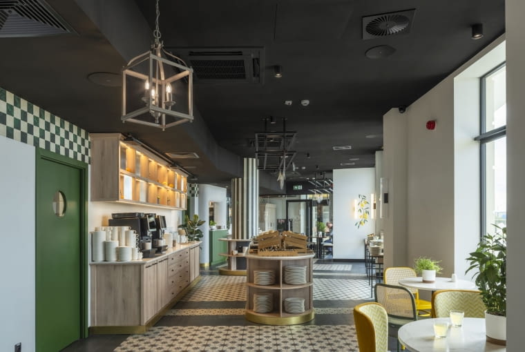 Wnętrza restauracji Capri projektu pracowni Tremend Wnętrza restauracji Capri projektu pracowni Tremend