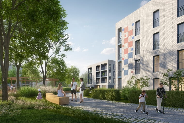 Projekt TBS w Gliwicach - ul. Pszczyńska