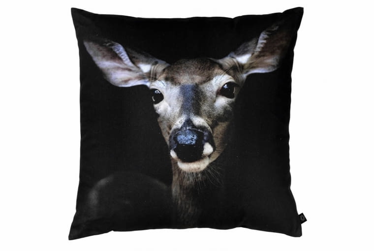 Deer Close-Up, poduszka, 60 x 60 cm, By Nord, bynord.com Deer Close-Up, poduszka, 60 x 60 cm, By Nord, bynord.com