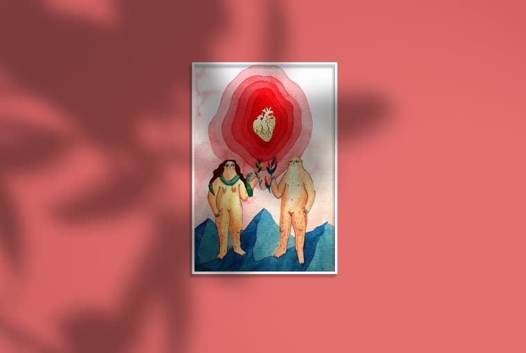 Loovers poster - Yutego Studio, Plakaty - TRŁ PRINT