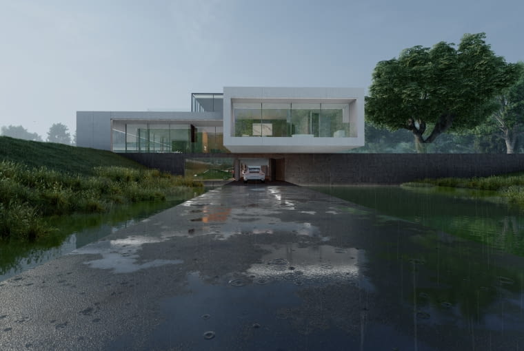 Willa Underpass. Proj. Mobius Architekci Willa Underpass. Proj. Mobius Architekci