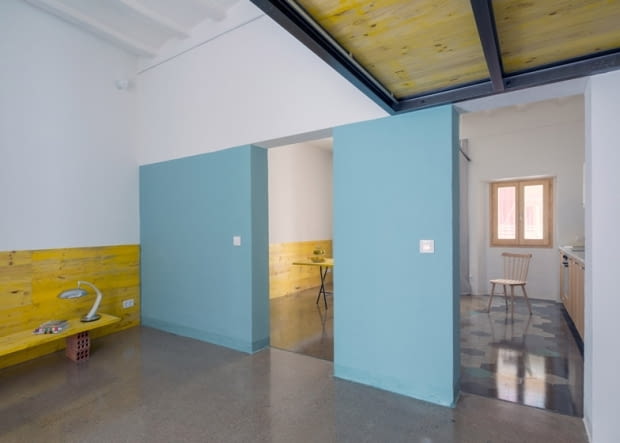 Mieszkanie w Barcelonie. Proj. Nook Architects nowoczesne mieszkanie, mieszkanie, jak urządzić mieszkanie