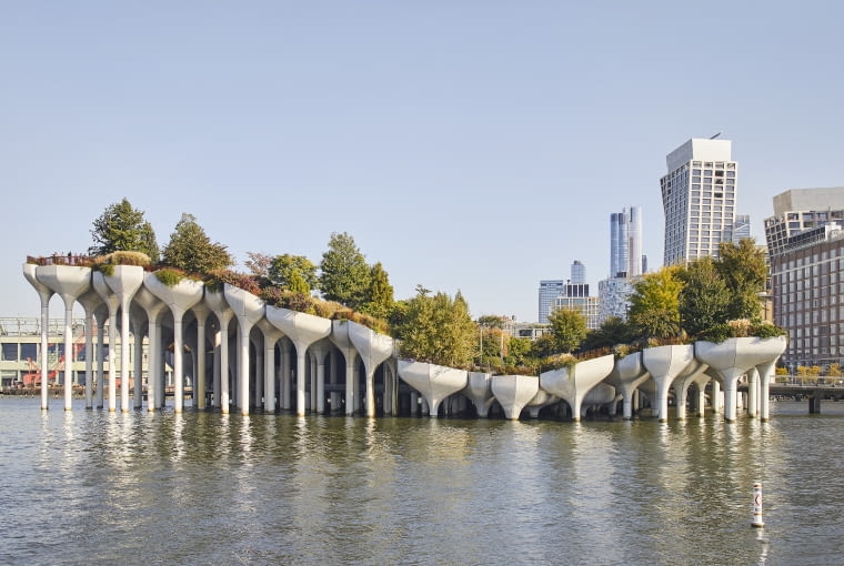 Little Island w Nowym Jorku. Proj. Heatherwick Studio Little Island w Nowym Jorku. Proj. Heatherwick Studio