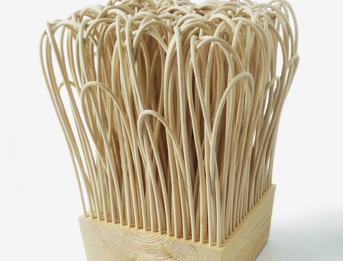 Rattanowy stołek Rattanowy stołek