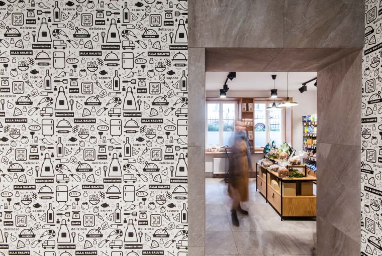 Delikatesy Peretti w Poznaniu i wnętrza autorstwa studia mode:lina [MIEJSCE TYGODNIA]
