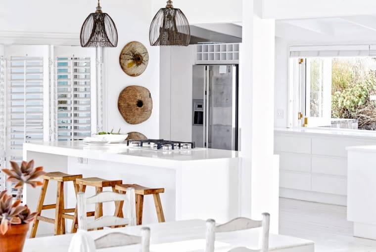 Painted wooden dining furniture