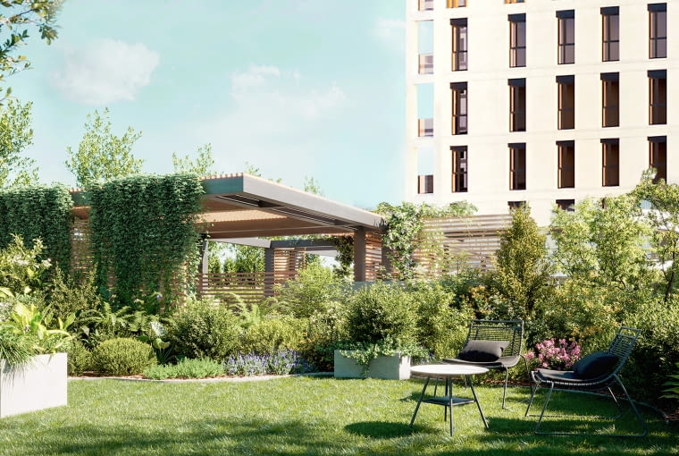 The Upper House by Angel we Wrocławiu - ogród na dachu