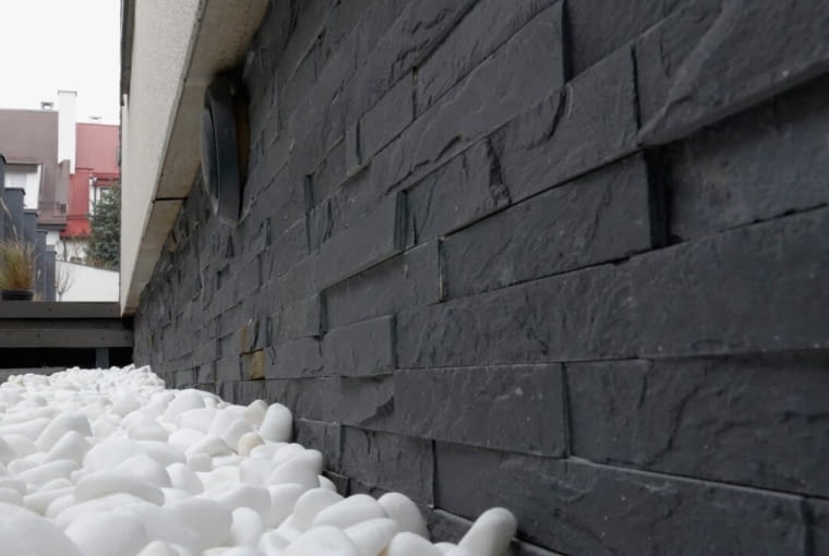 Panel ścienny łupek Stackstone Black