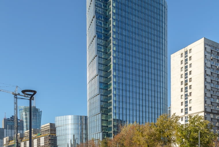 Mennica Legacy Tower w Warszawie Mennica Legacy Tower w Warszawie