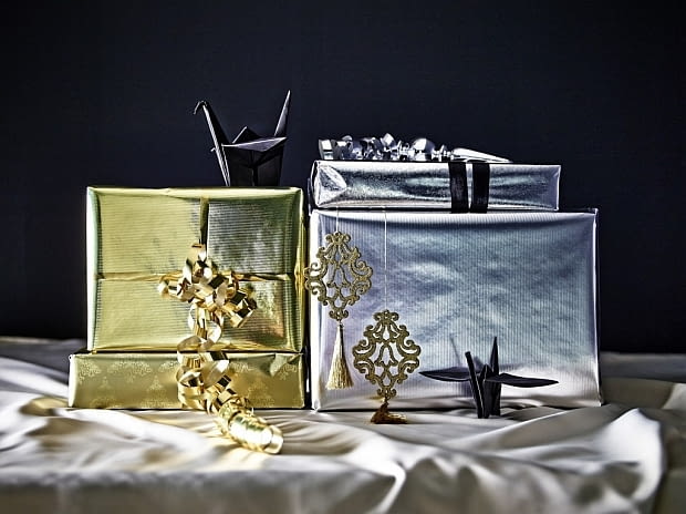 Papier do pakowania SNÖMYS - 7,99 zł ikea, święta, dekoracje na świeta, gwiazdka, ikei, dodatki z ikei