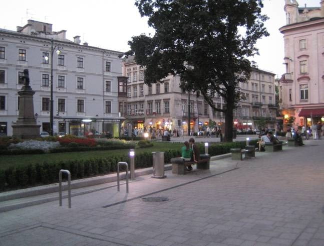 Kraków - Plac Wszystkich Świętych Kraków - Plac Wszystkich Świętych