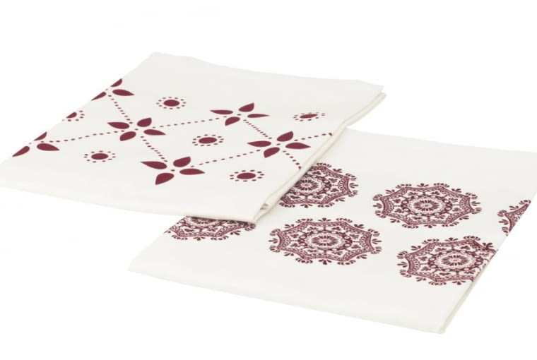 IKEA: ściereczki Vinter 2015. Cena: 19,90 zł/2 szt. IKEA: ściereczki Vinter 2015. dekoracje świąteczne, ozdoby