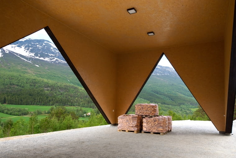 1/3 House w Norwegii. Proj. Rever & Drage