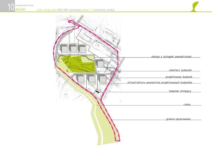Projekt Sponge Park ossa, studenci architektury, częstochowa, warsztaty