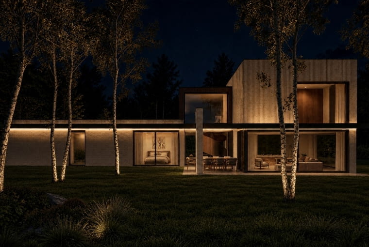 Dom w Lesznie. Proj. SAAN Architects Dom w Lesznie. Proj. SAAN Architects
