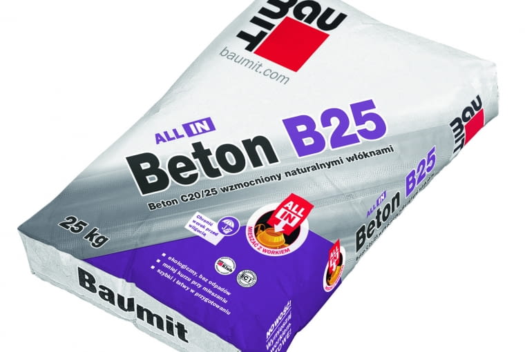 Beton w rozpuszczalnym worku