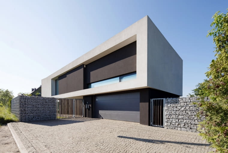 Dom z prześwitem. Proj. RS+ Robert Skitek Dom z prześwitem. Proj. RS+ Robert Skitek