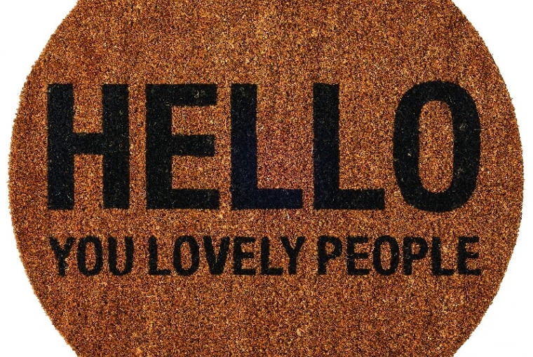 HELLO, włókno kokosowe, śr. 70 cm 245?zł?Fabryka Form