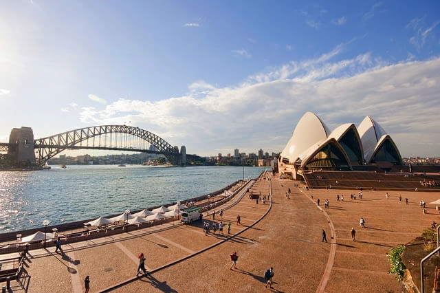 Opera w Sydney, architekt Jorn Utzon Opera w Sydney, architekt Jorn Utzon