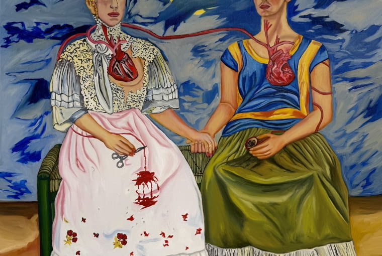 Nastazja Staniszewska BLOOD TIES, z serii MY BOND WITH F.KAHLO Nastazja Staniszewska BLOOD TIES, z serii MY BOND WITH F.KAHLO