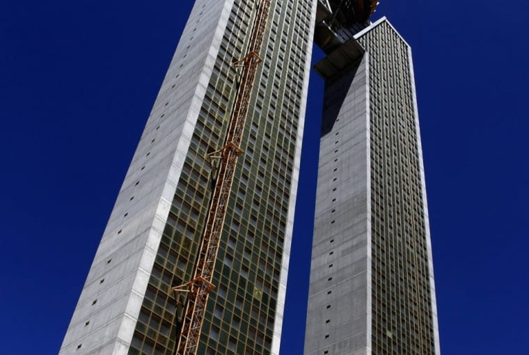 Wieżowiec In Tempo w Benidorm w Hiszpanii.