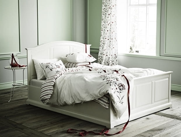 IKEA - rama łóżka BIRKELAND: 1499 zł. ikea, ikea 2014, nowości ikea