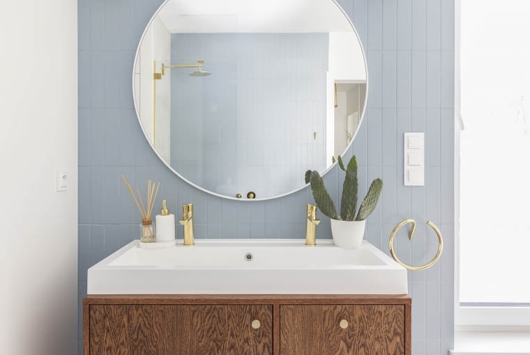 PROJEKT: Nowoczesny dom z elementami boho PROJEKT: Nowoczesny dom z elementami boho