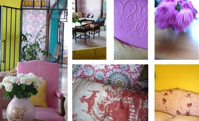 hotel Delos; stylizacja, projekt tkanin: Carolyn Quartermaine hotel Delos; stylizacja, projekt tkanin: Carolyn Quartermaine