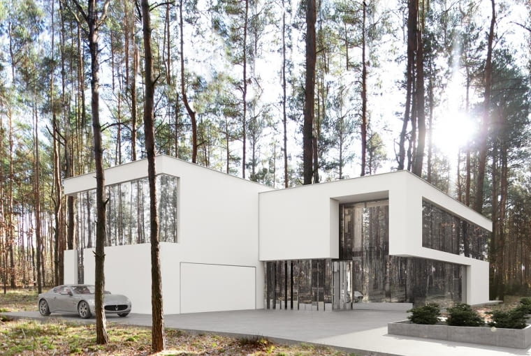 Lustrzany dom - RE: Mirror House 2.0. Proj. REFORM Architekt Lustrzany dom - RE: Mirror House 2.0. Proj. REFORM Architekt