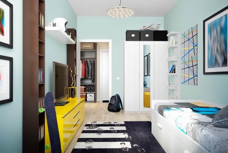 Dekoracje do pokoju młodzieżowego chłopca Dekoracje do pokoju młodzieżowego chłopca