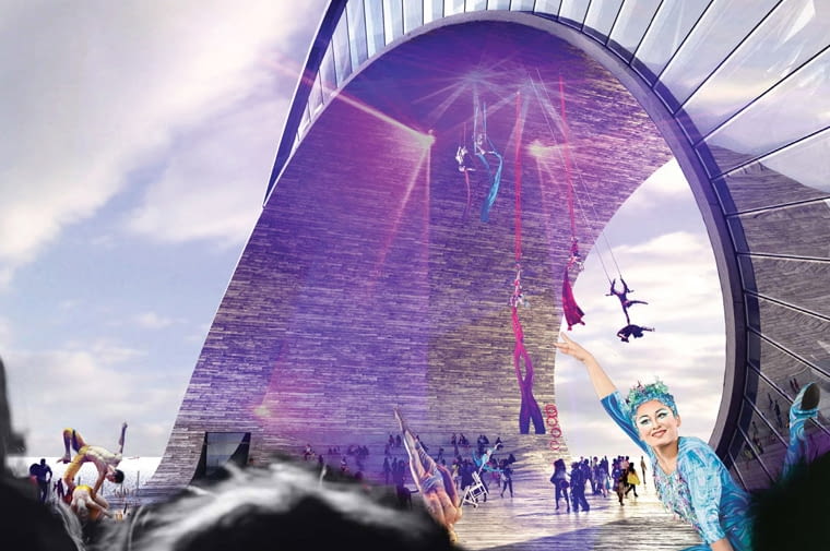 Molo w St Petersburgu na Florydzie, proj. BIG