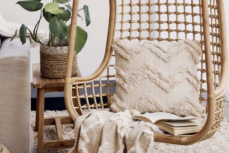 Aranżacja w stylu boho wnętrza w stylu boho