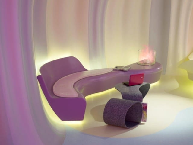 Projekt Karima Rashida - Smart-ologic Corian Living meble, design, wnętrza