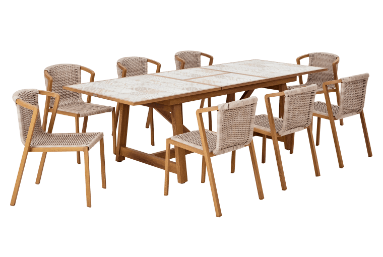 Stół z blatem ceramicznym