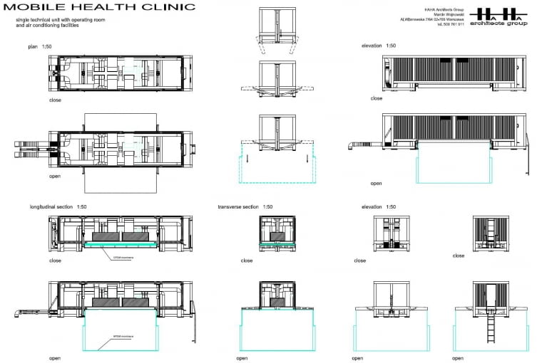 Polowe Centrum Ratunkowe. Proj. Marcin Wojnowski Polowe Centrum Ratunkowe. Proj. Marcin Wojnowski