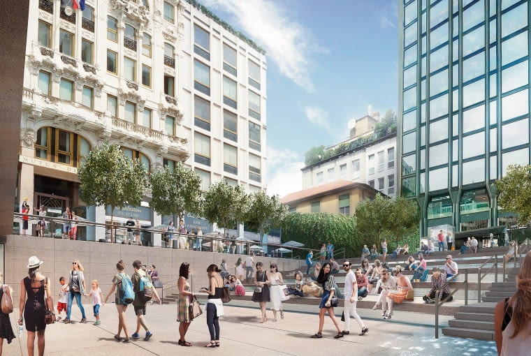 Apple Piazza del Liberty Apple Piazza del Liberty