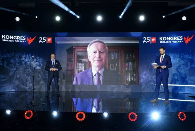Kongres Stolarki Polskiej - Gala - Honorowe członkostwo Krzysztofa Domareckiego Kongres Stolarki Polskiej - Gala - Honorowe członkostwo Krzysztofa Domareckiego