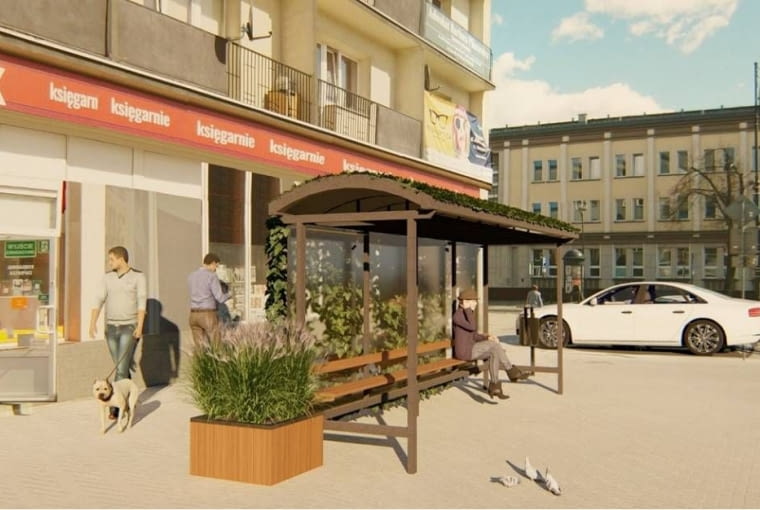 Projekt zielonych przystanków w Białymstoku Projekt zielonych przystanków w Białymstoku