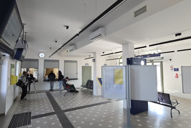 Dworzec w Wejherowie po remoncie