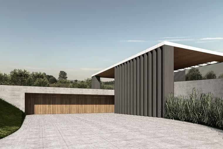 Rezydecja z Atrium. Proj. Exterio