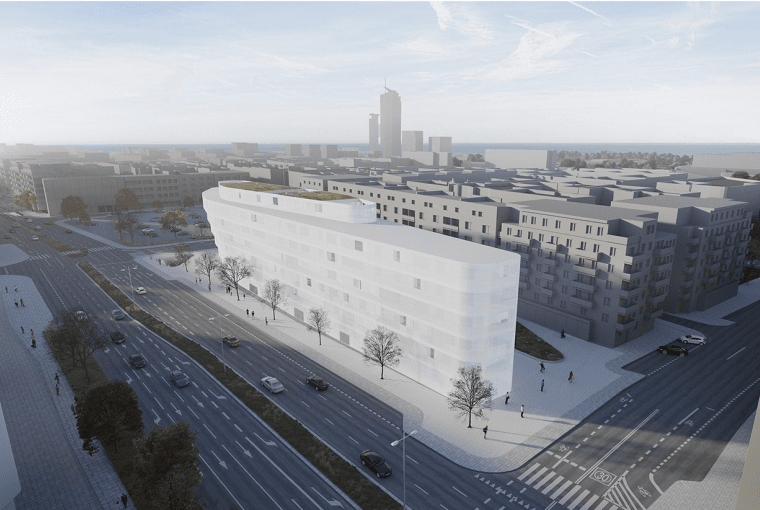 KWK Promes - Widok od ul. Władysława IV i Obrońców Wybrzeża KWK Promes - Widok od ul. Władysława IV i Obrońców Wybrzeża