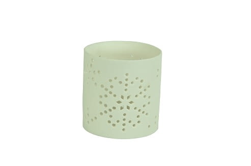 DUKA: porcelanowy biały świecznik - 19,90 zł. święta, boże narodzenie, duka, ozdoby, ozdoby świąteczne, akcesoria, dekoracje