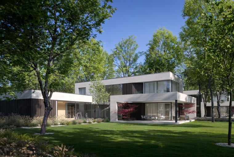 Wille w Łomiankach. Proj. SAAN Architekci