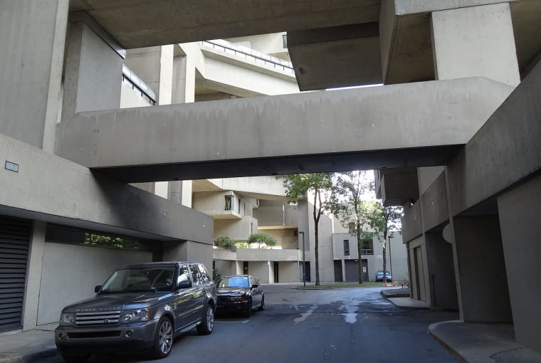 Habitat 67 w Montrealu. Proj. Moshe Safdie Habitat 67 w Montrealu. Proj. Moshe Safdie
