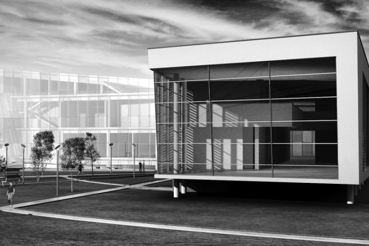 I Wyróżnienie za projekt dyplomowy kliniki okulistycznej architektura, projekty, Mikołaj Molenda, student, architekt