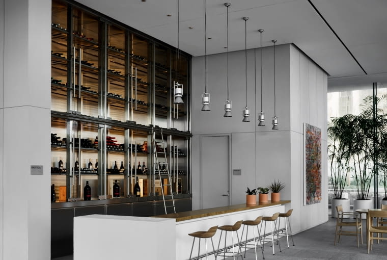 Wnętrza Eighty Seven Park w Miami Wnętrza Eighty Seven Park w Miami